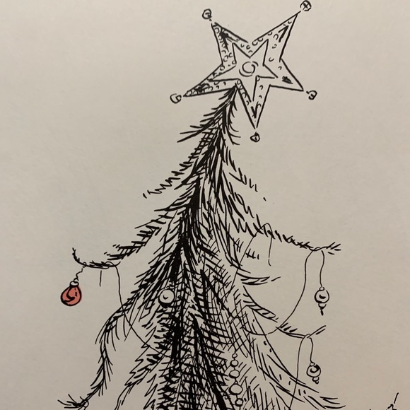 DR.SEUSS Litho (1957) 8x11" Matted 11x14"-GRINCH🌲 - Picture 6 of 6